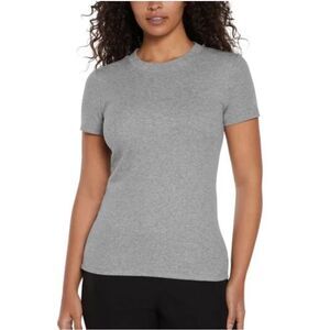 Banana Republic Women's Ribbed Crew-Neck T-Shirt 3-Pack